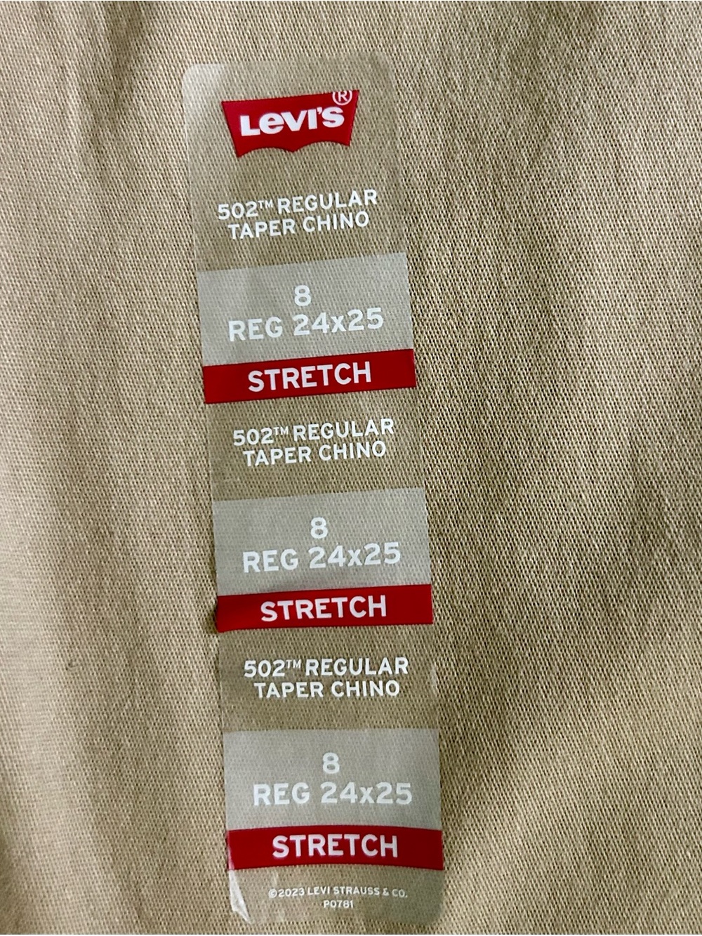 Levi’s Boys 502 Regular Taper Pants Bundle (Set of 2) Size 8 - Picture 10 of 13